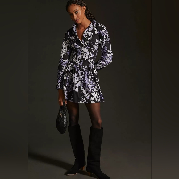 Anthropologie Dresses & Skirts - NWT Anthropologie Corset Shirt Dress